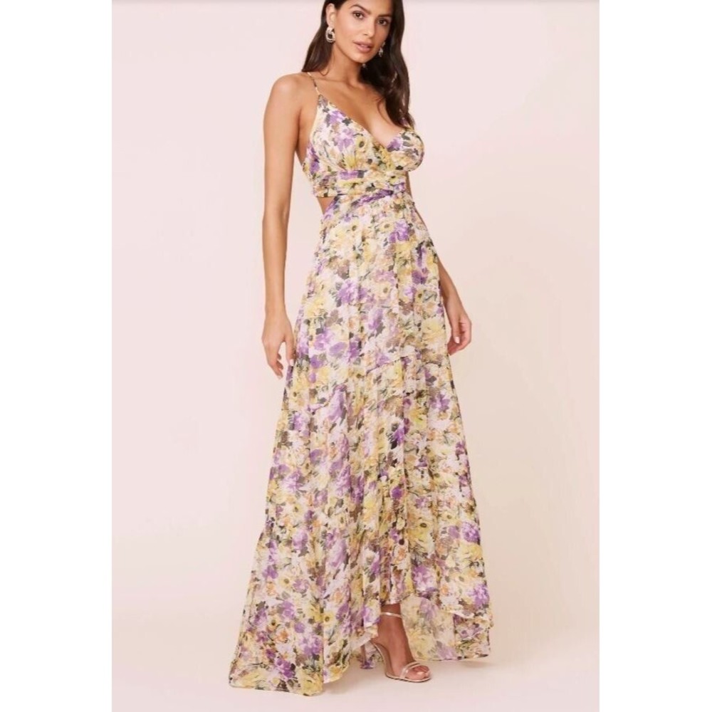ASTR The Label NWT Womens Amy Floral Dress Maxi Size XS - Picture 6 of 9